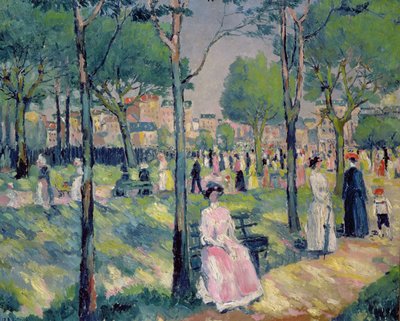 Auf der Avenue, 1903 von Kazimir Severinovich Malevich